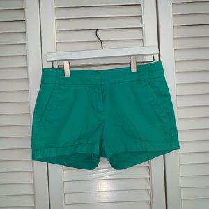 J Crew 3” Inseam Chino Shorts